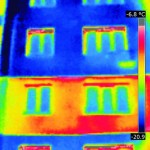 Замеры тепловизором панельных домов